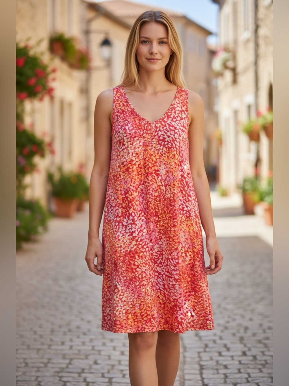 J. Jill Sleeveless A-Line Dress